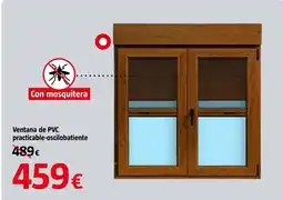 Bauhaus Ventana de PVC practicable-oscilobatiente oferta