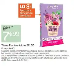 Jardiland ECLOZ Tierra Plantas ácidas oferta