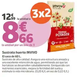 Jardiland INVIVO Sustrato huerto oferta