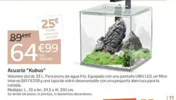 Jardiland Acuario "Kubus" oferta