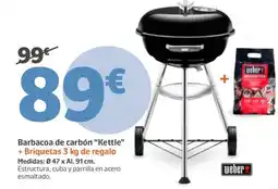 Jardiland Barbacoa de carbón "Kettle" oferta