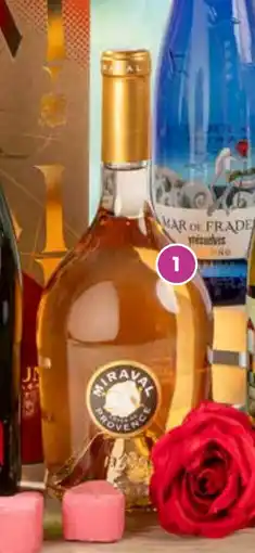 Supermercados Plaza MIRAVAL Vino rosado Miraval Côtes de Provence oferta
