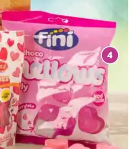 Supermercados Plaza FINI Nubes de corazón Choco Fresa oferta