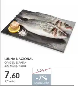 Supermercados Plaza Lubina nacional oferta