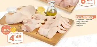 Supermercados Plaza Pollo fresco oferta