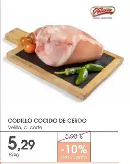 Supermercados Plaza VELILLA Codillo cocdio de cerdo oferta
