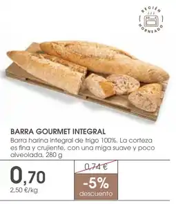 Supermercados Plaza Barra gourmet integral oferta