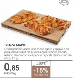 Supermercados Plaza Trenza maple oferta