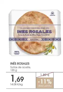 Supermercados Plaza INÉS ROSALES Tortas de aceite oferta