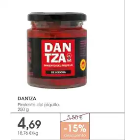 Supermercados Plaza DANTZA Pimiento del piquillo oferta