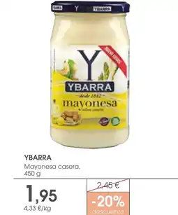 Supermercados Plaza YBARRA Mayonesa casera oferta