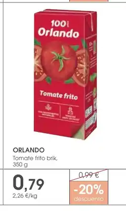 Supermercados Plaza ORLANDO Tomate frito brik oferta