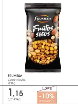 Supermercados Plaza FRUMESA Cocktail Mix oferta