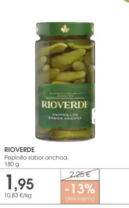 Supermercados Plaza RIOVERDE Pepinillo sabor anchoa oferta