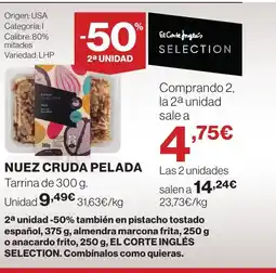 Supercor Nuez cruda pelada oferta