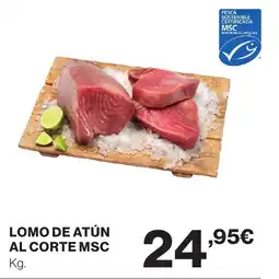 Supercor Lomo de atún al corte msc oferta