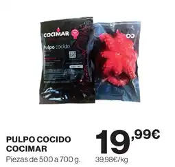Supercor COCIMAR Pulpo cocido oferta