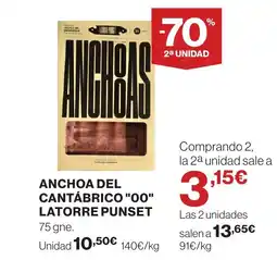 Supercor Anchoa del cantábrico "00" latorre punset oferta