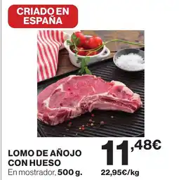Supercor Lomo de añojo con hueso oferta