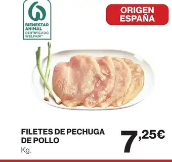 Supercor Filetes de pechuga de pollo oferta