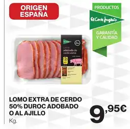 Supercor Lomo extra de cerdo 50% duroc adobado o al ajillo oferta