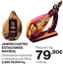 Supercor NAVIDUL Jamón cuatro estaciones oferta
