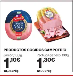 Supercor CAMPOFRÍO Productos cocidos oferta