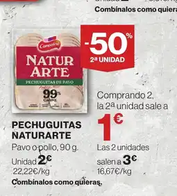 Supercor NATURARTE Pechuguitas oferta