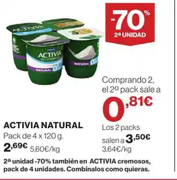 Supercor ACTIVIA Natural oferta