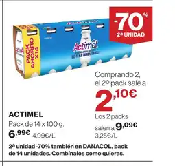 Supercor ACTIMEL oferta