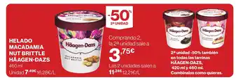 HÄAGEN-DAZS Helado macadamia nut brittle