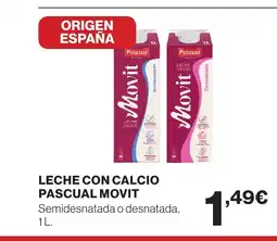 Supercor MOVIt Leche con calcio pascual oferta