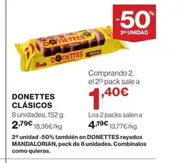 Supercor DONETTES Clásicos oferta
