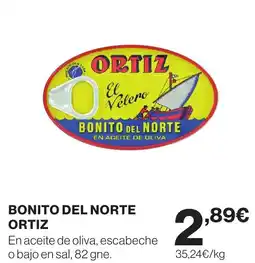 Supercor ORTIZ Bonito del norte oferta