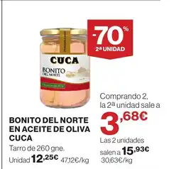 Supercor CUCA Bonito del norte en aceite de oliva oferta