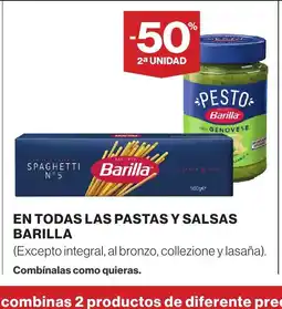 Supercor BARILLA En todas las pastas y salsas oferta