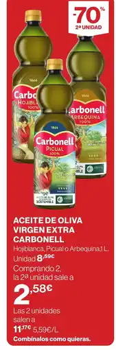 Supercor CARBONELL Aceite de oliva virgen extra oferta