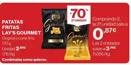 Supercor LAY'S GOURMET Patatas fritas oferta