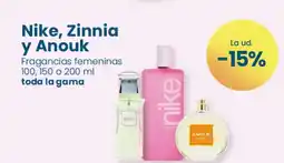 Clarel Nike, Zinnia y Anouk Fragancias femeninas oferta