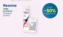 Clarel Rexona Toda la marca oferta