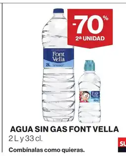 Supercor FONT VELLA Agua sin gas oferta