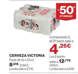 Supercor VICTORIA Cerveza oferta