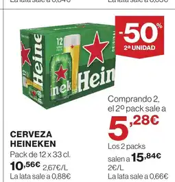 Supercor HEINEKEN Cerveza oferta