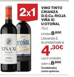 Supercor Vino tinto crianza d.o.ca. rioja viña xi u otoñal oferta