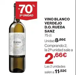 Supercor SANZ Vino blanco vino blanco d.o. rueda oferta
