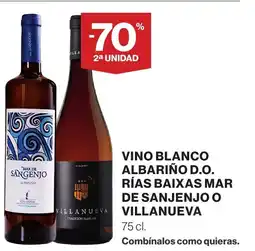 Supercor Vino blanco albariño d.o. rías baixas mar de sanjenjo o villanueva oferta