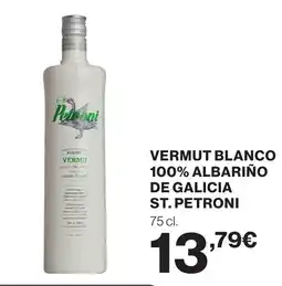 Supercor ST PETRONI Vermut blanco 100% albariño de galicia oferta