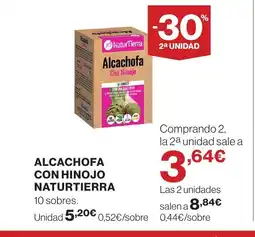 Supercor NATURTIERRA Alcachofa con hinojo oferta