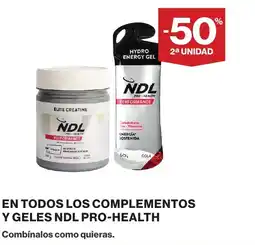 Supercor En todos los complementos y geles ndl pro-health oferta