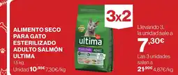 Supercor ULTIMA Alimento seco para gato esterilizado adulto salmón oferta